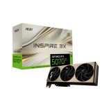 Videokarte MSI GeForce RTX 5070 Ti 16G INSPIRE 3X OC GDDR7