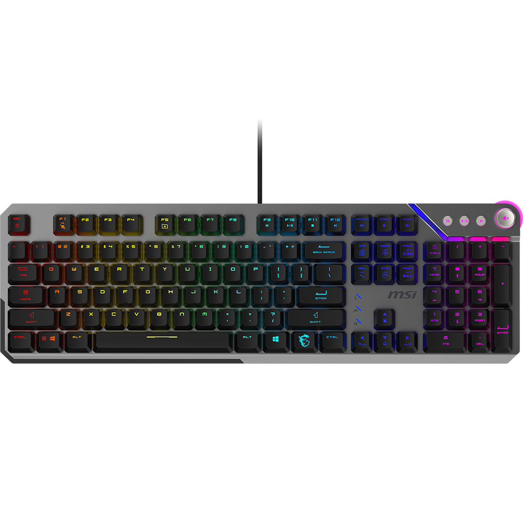 Tastatūra MSI STRIKE 600 SILENT US Black