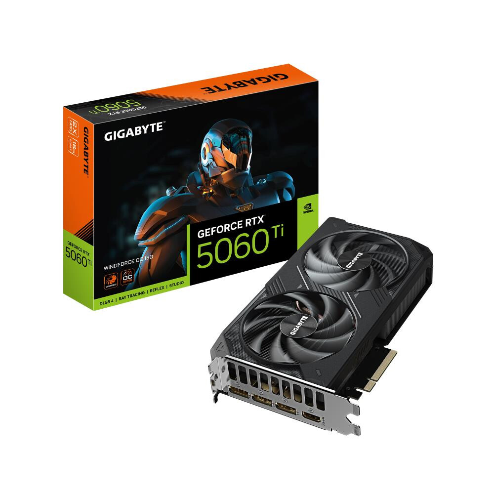 Videokarte GIGABYTE NVIDIA GeForce RTX 5060 Ti 16 GB GDDR7 (GV-N506TWF2OC-16GD 1.0) - foto 5