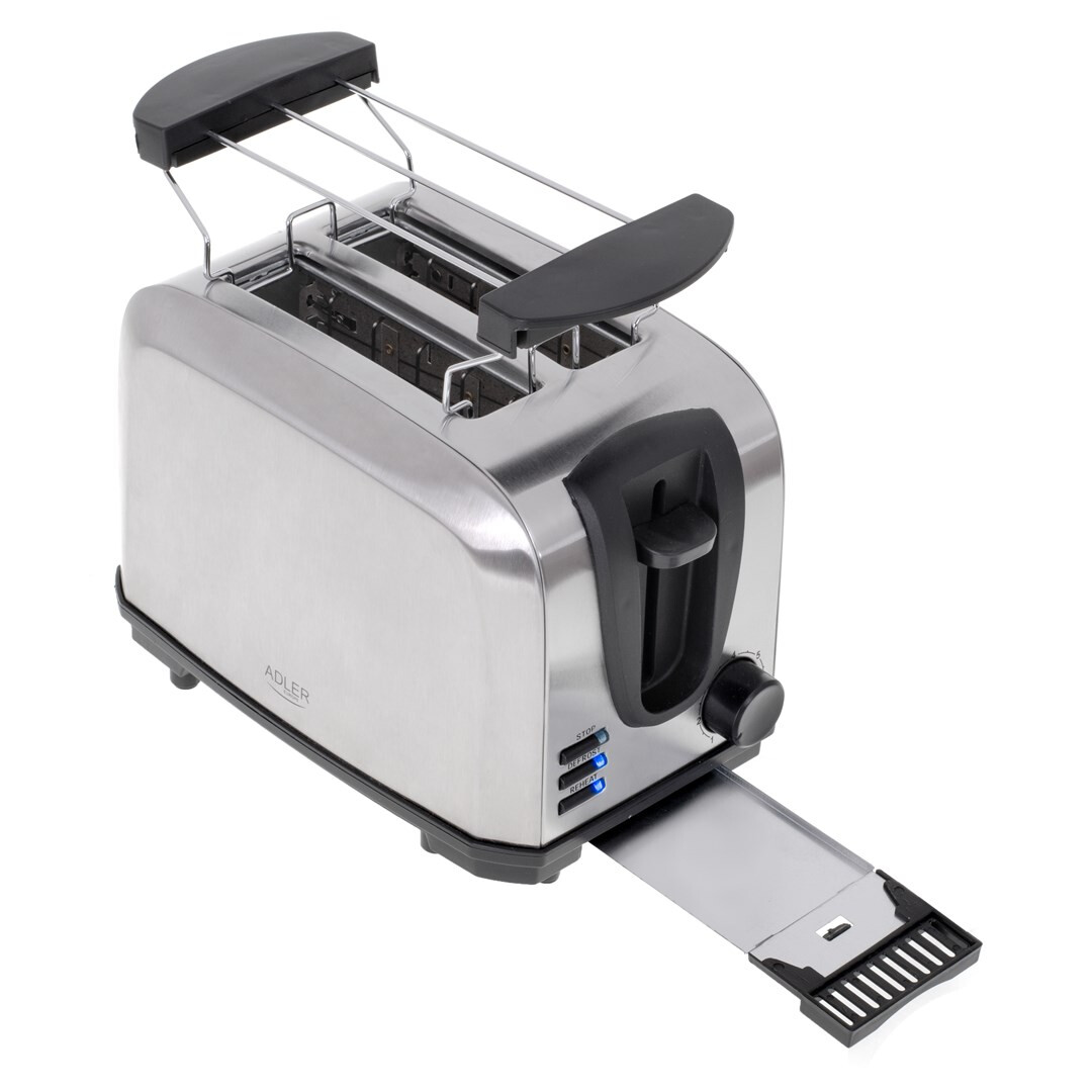 Tosteris Adler AD 3222 Silver