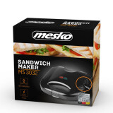 Sviestmaižu gatavotājs Mesko MS 3032 Black