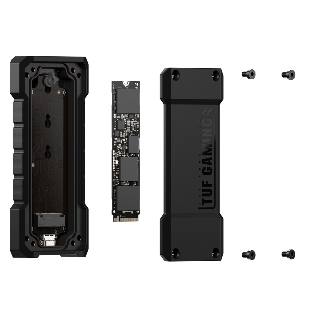 Ārējais SSD disks ASUS TUF Gaming AS2000 PLUS  (90DD02Y0-M09000) - foto 4