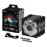 Korpusa ventilators ASUS TUF Gaming TR120 ARGB Triple Pack (90DA00D0-B09020)