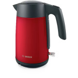 Tējkanna Bosch TWK 7L464 2400 W, 1.7 L Red