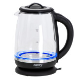 Tējkanna Camry CR 1290 2L 2200W Glass, Black