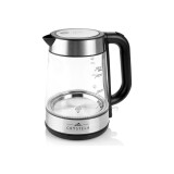 Tējkanna ETA ETA615390000 2200 W 1.7 L Glass, Black