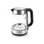 Tējkanna ETA ETA615390000 2200 W 1.7 L Glass, Black