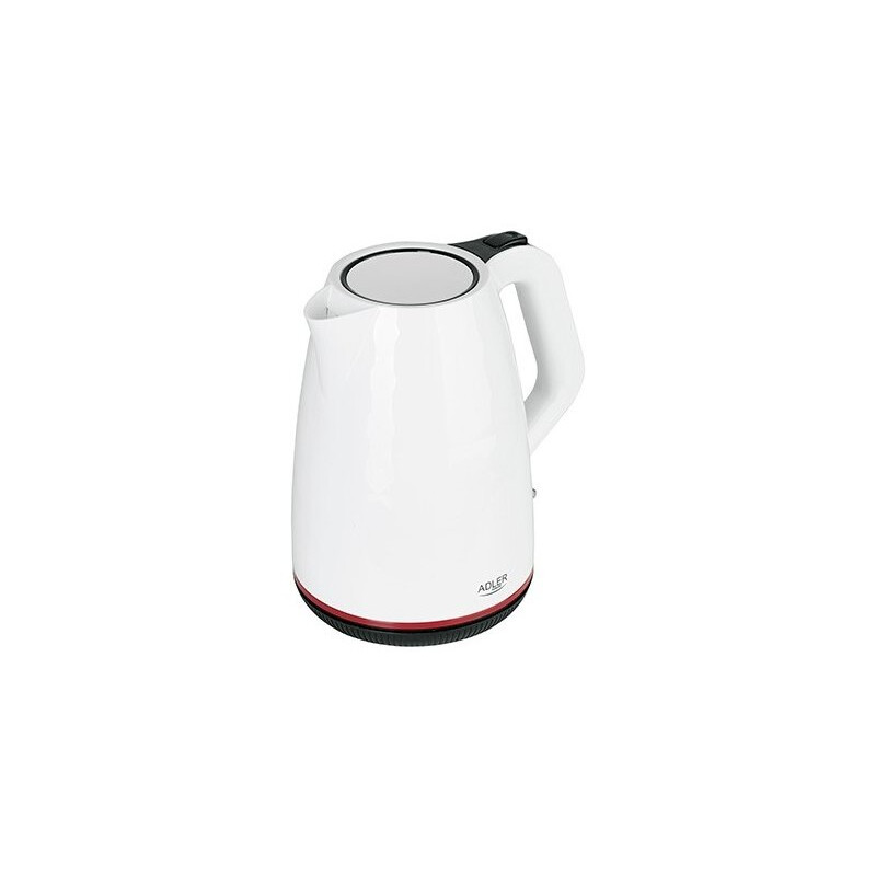 Tējkanna Adler AD 1277 2200 W 1.7 L White - AD 1277 White