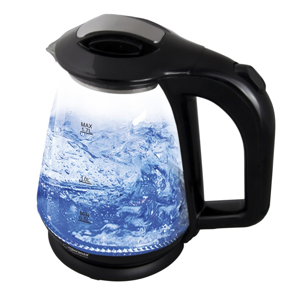 Tējkanna ESPERANZA EKK024K 1.7 L Black, Multicolor 1500 W