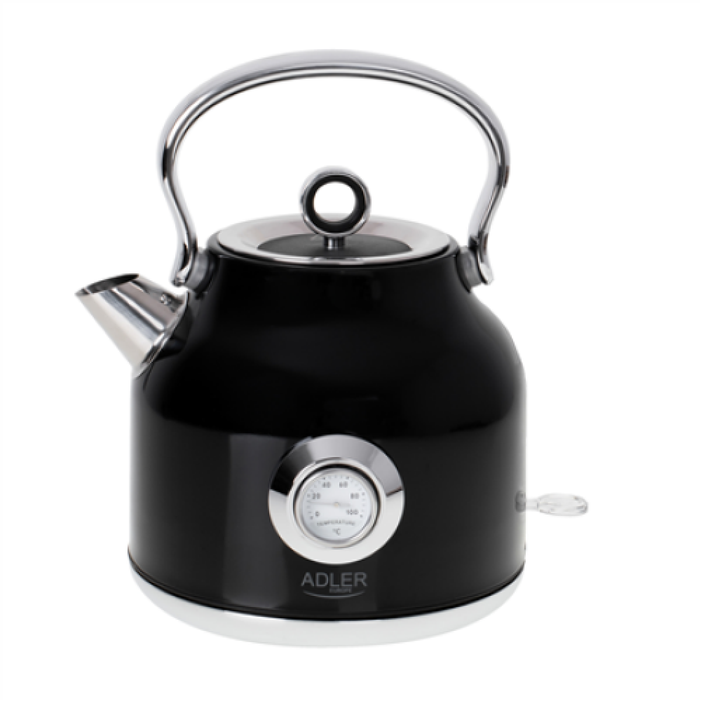 Tējkanna Adler AD 1346b  2200 W 1.7 L  Black - AD 1346 Black