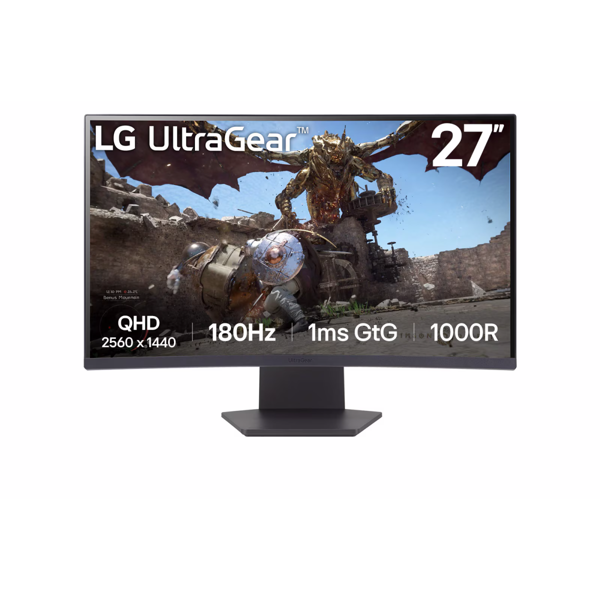 Monitors LG 27GS60QC-B.AEUQ 27 (27GS60QC-B.AEUQ)