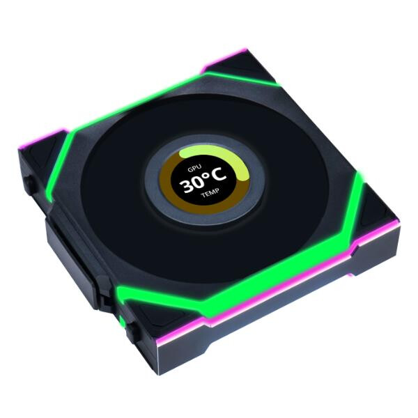 Korpusa ventilators Lian Li UNI FAN SL Wireless 120  (G99.12SL1W1B.00) - foto 2