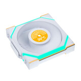 Korpusa ventilators Lian Li UNI FAN SL Wireless LCD 120 Kit of 3  (G99.12SLLCD1W3W.00)
