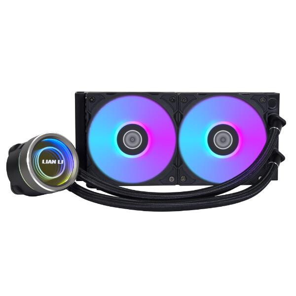 Procesoru dzesētaji Lian Li GA II Trinity 240 GA2T24B BLACK - G89.GA2T24B.00