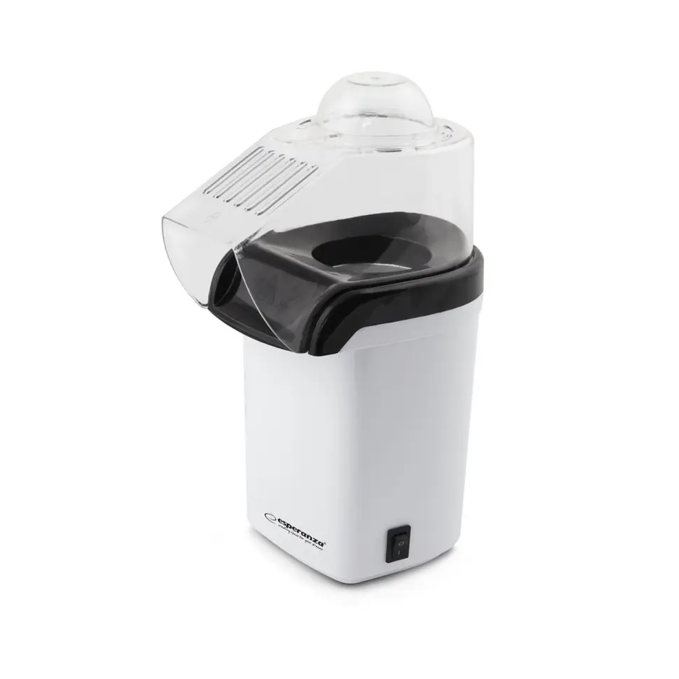 Popkorna pagatavošanas ierīce ESPERANZA EKP005W Black, White 0.27 L 1200 W