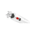 Mikseris Bosch MFQ22100 CleverMixx White, Dark Grey - foto 3