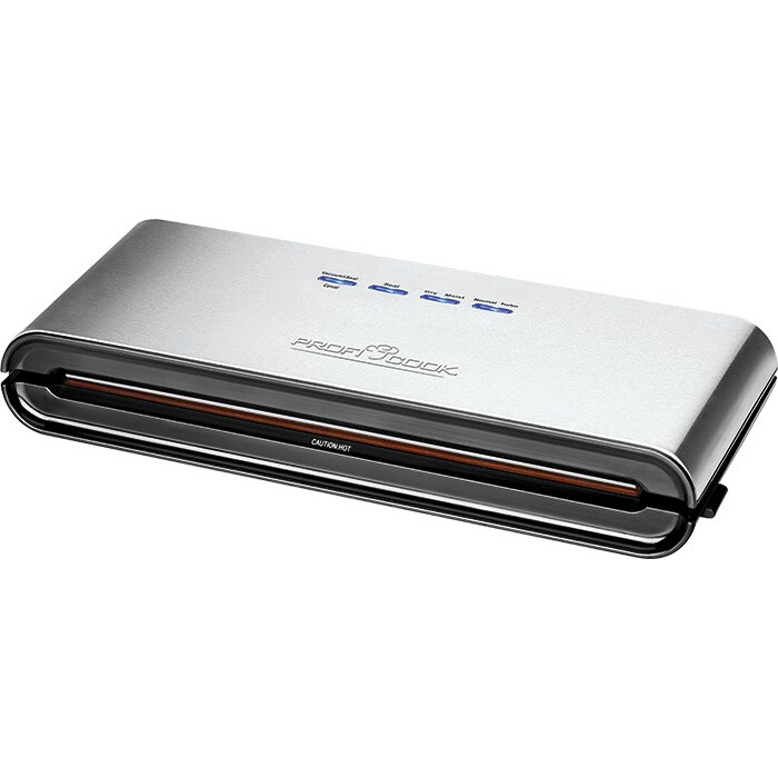 Vakuuma iesaiņotājs ProfiCook PC-VK 1080 Black, Stainless steel