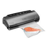 Vakuuma iesaiņotājs Caso VC 10 PlusEdition Black, Silver (01374)