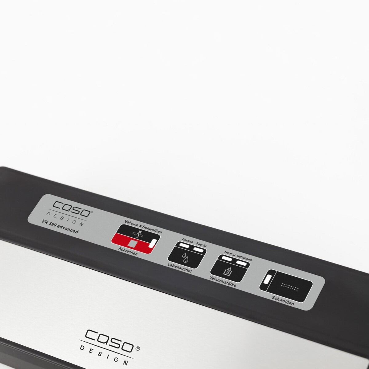 Vakuuma iesaiņotājs Caso VR 390 advanced Black, Stainless steel (01522) - foto 4