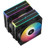 Procesoru dzesētaji Deepcool AG620 BK ARGB V2 (R-AG620-BKAMMN-GJD)
