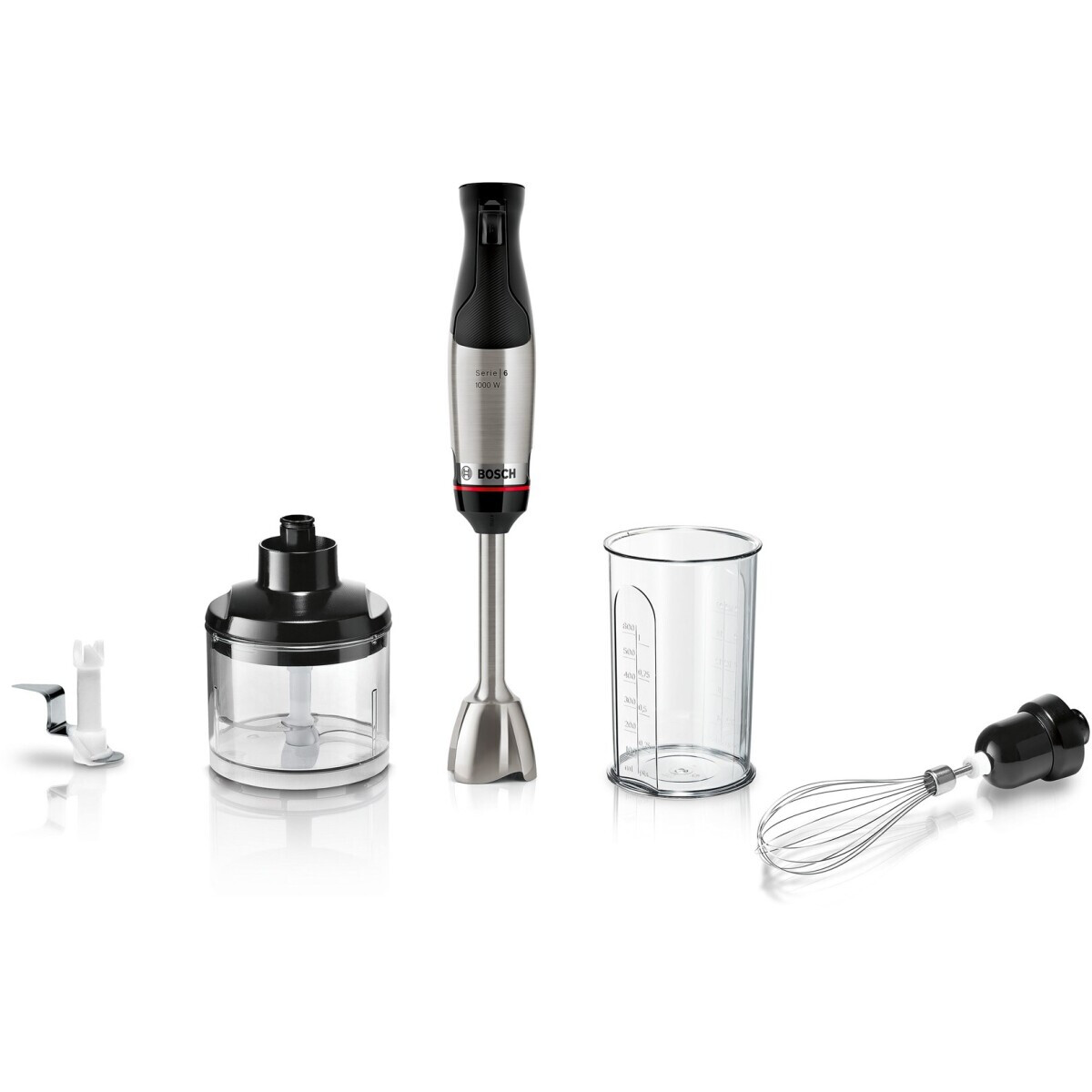 Blenderis Bosch Serie 6 MSM6M622 Black, Stainless steel