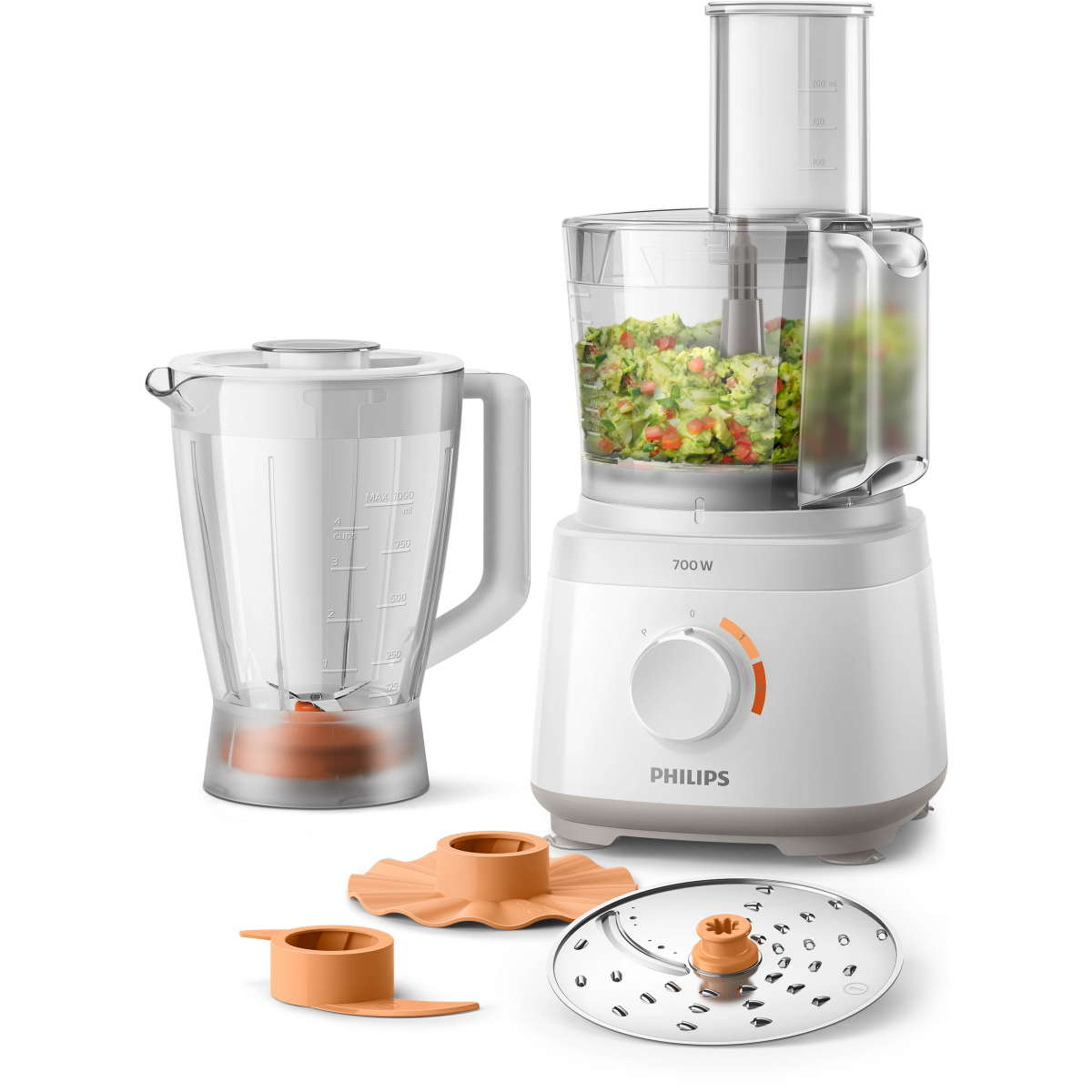 Virtuves kombains Philips HR7320 White - HR7320/00 - foto 3