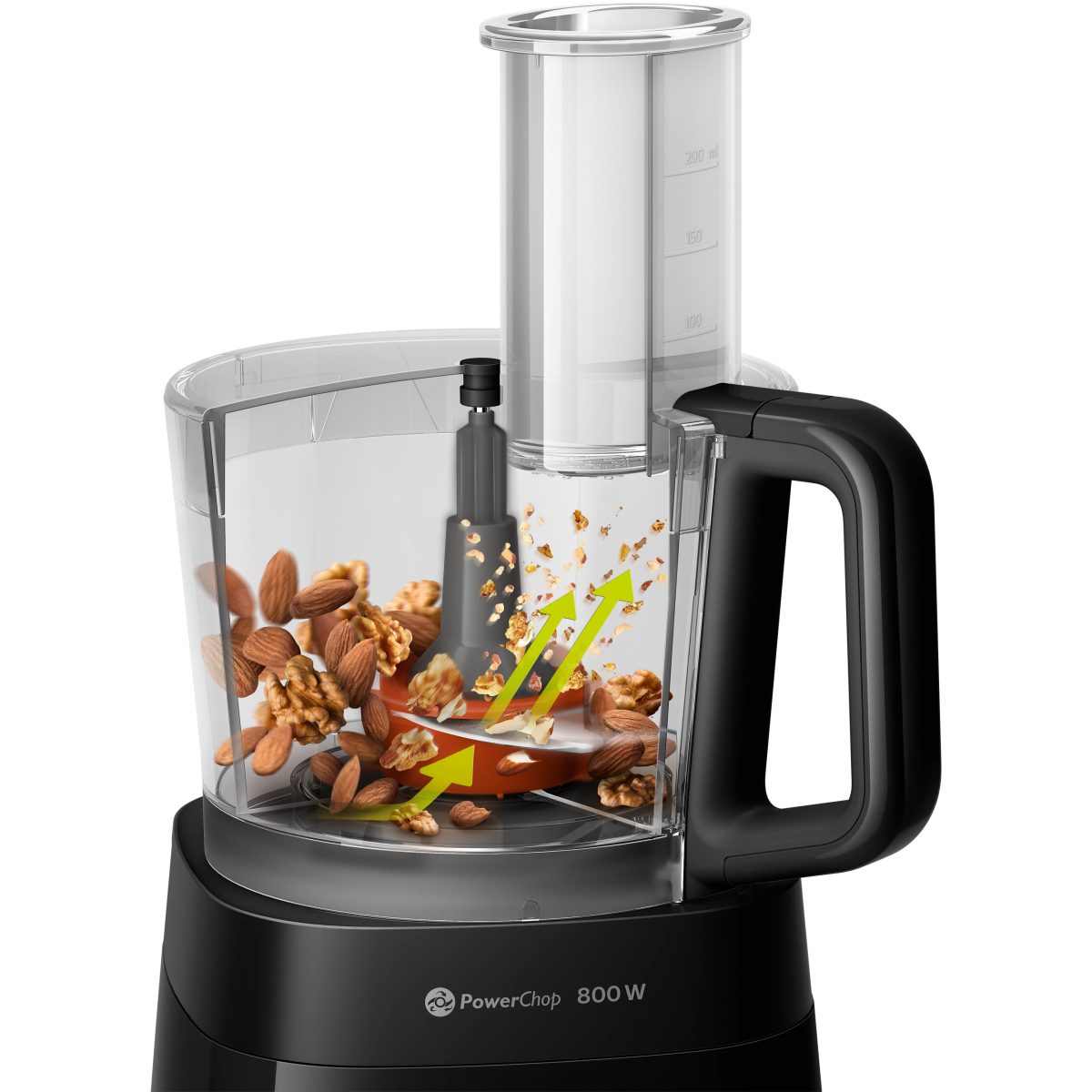 Virtuves kombains Philips HR7510/10 Black - foto 4