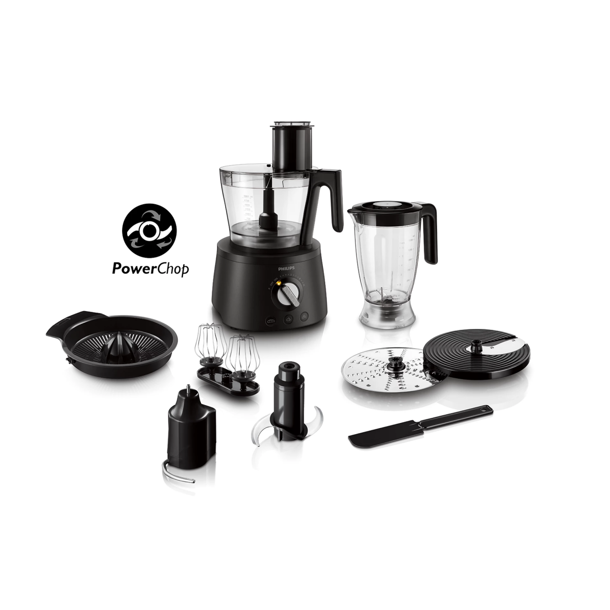 Virtuves kombains Philips HR7776/90 Black