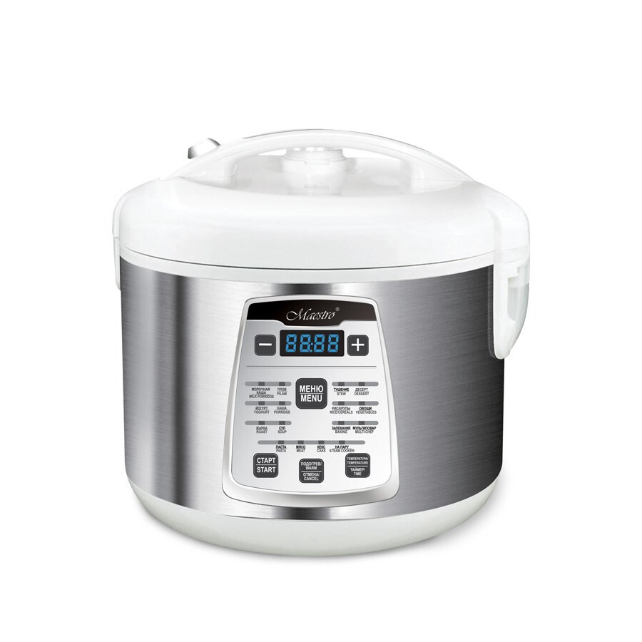 Multivārāmais katls Maestro MR-792 White, Stainless steel