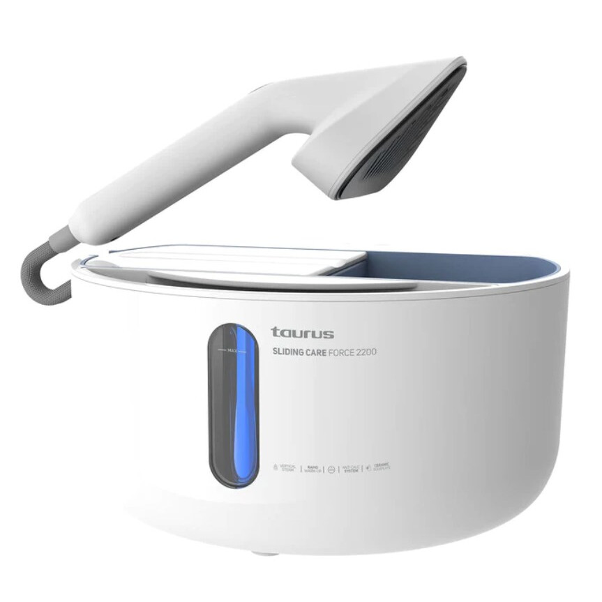 Tvaika gludināšanas iekārta Taurus Sliding Care Force 2200 White (918696000)