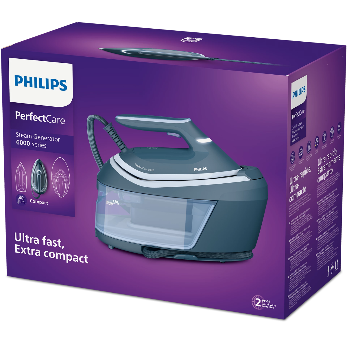 Gludeklis Philips PSG6042/20 6000 Series Blue - foto 7