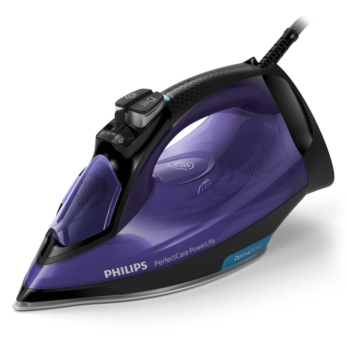 Gludeklis Philips GC3925/30 Black, Purple