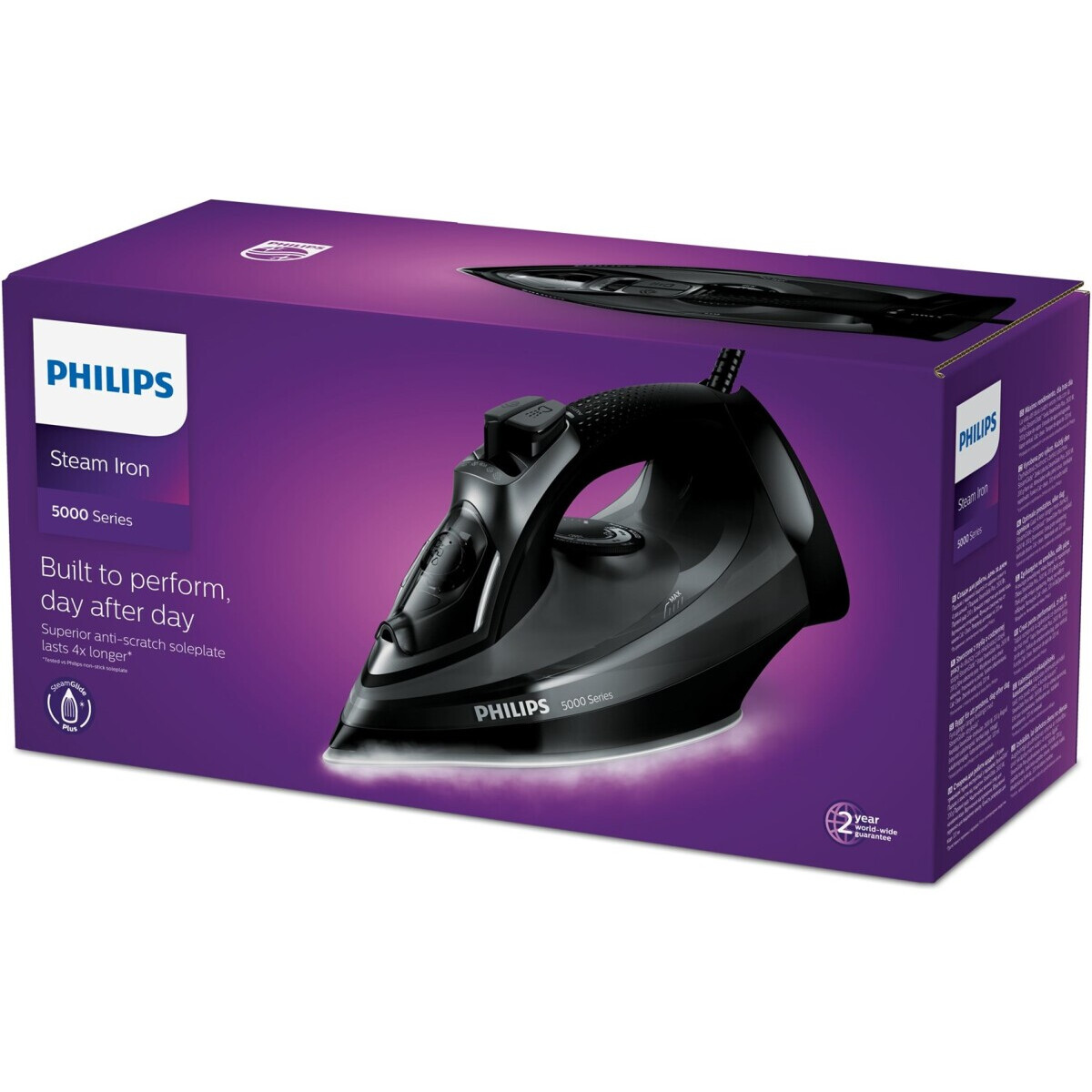 Gludeklis Philips 5000 series DST5040/80 Black - foto 2