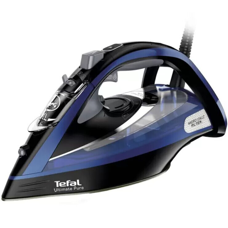 Gludeklis Tefal FV9848E0 Black, Blue, Metallic