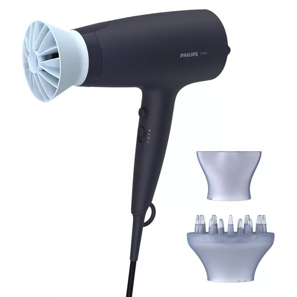 Sèche-cheveux Philips BHD360/20 Black, Blue