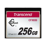 Atmiņas kartes TRANSCEND CFX650 CFast 2.0 256GB Card R510MB/s MLC (TS256GCFX650)