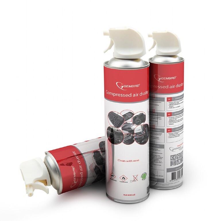 Saspiests gaiss Gembird 600 ml (CK-CAD-FL600-01)