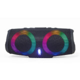 Pārnēsājama akustika Gembird SPK-BT-LED-02