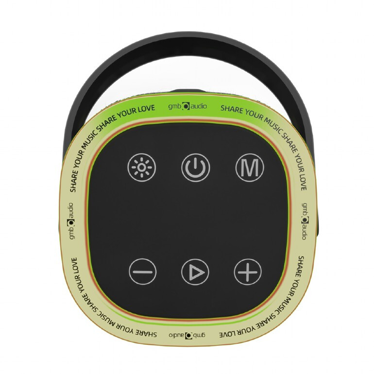 Pārnēsājama akustika Gembird SPK-BT-LED-06 - foto 2