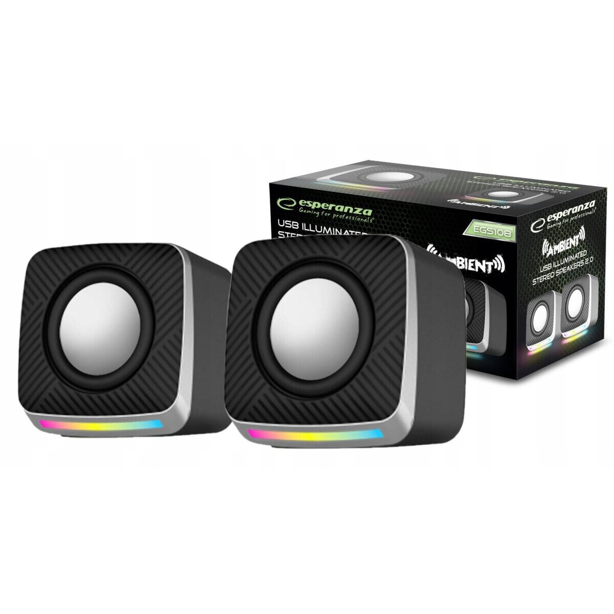 Pārnēsājama akustika Esperanza EGS108 Black - foto 2