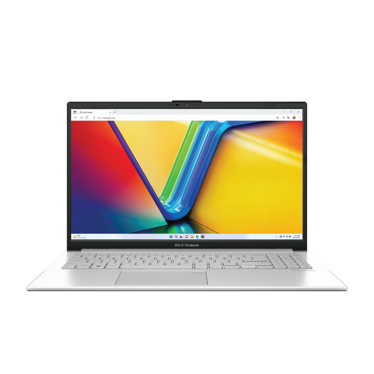 Portatīvais dators ASUS Vivobook Go 15 E1504FA-BQ1557W 15.6" Silver (90NB0ZR1-M02PY0)