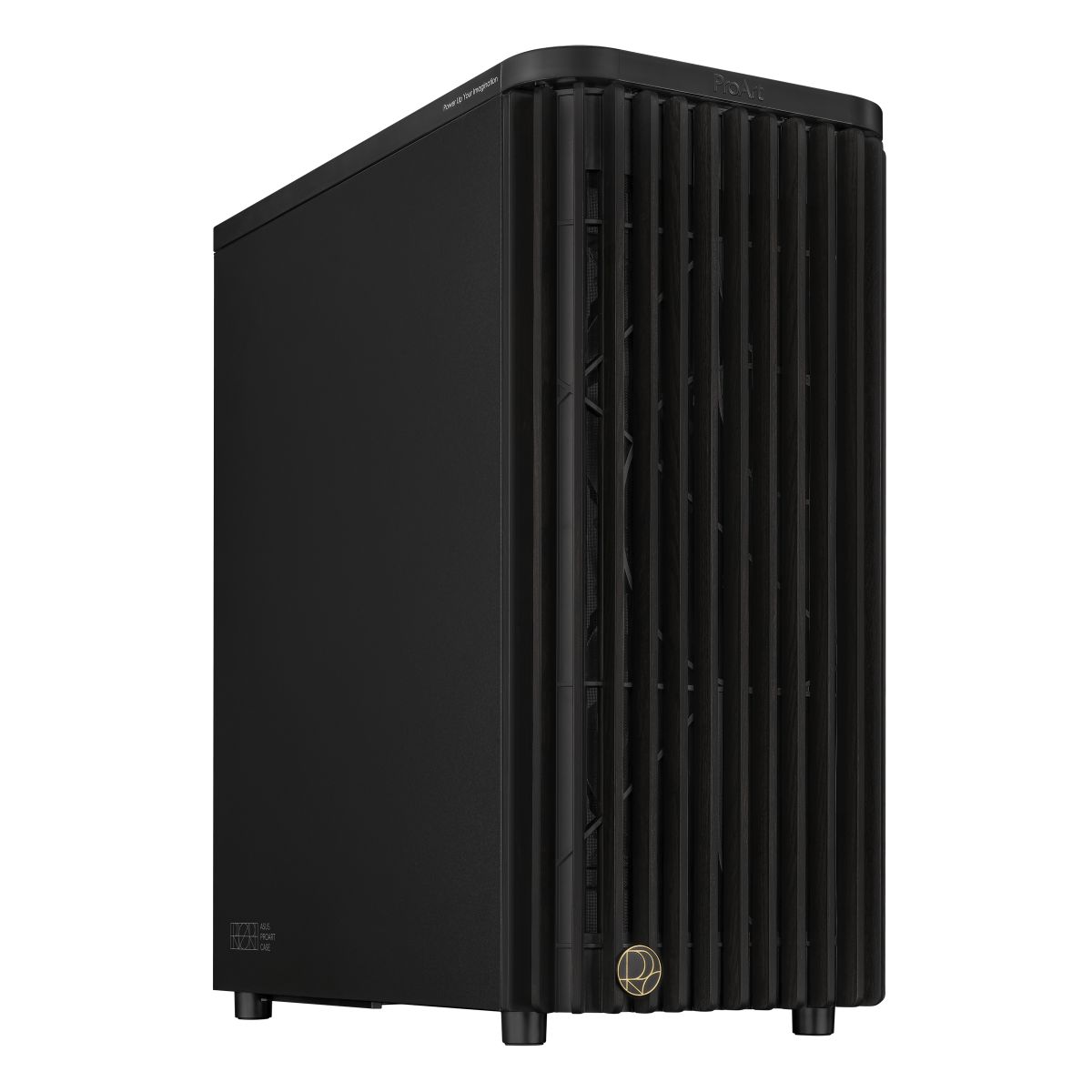 Datoru korpuss ASUS ProArt PA401 Wood Edition - PROART PA401 WOOD METAL PWM BLACK