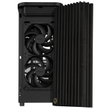 Datoru korpuss ASUS ProArt PA401 Wood Edition (PROART PA401 WOOD METAL PWM BLACK)