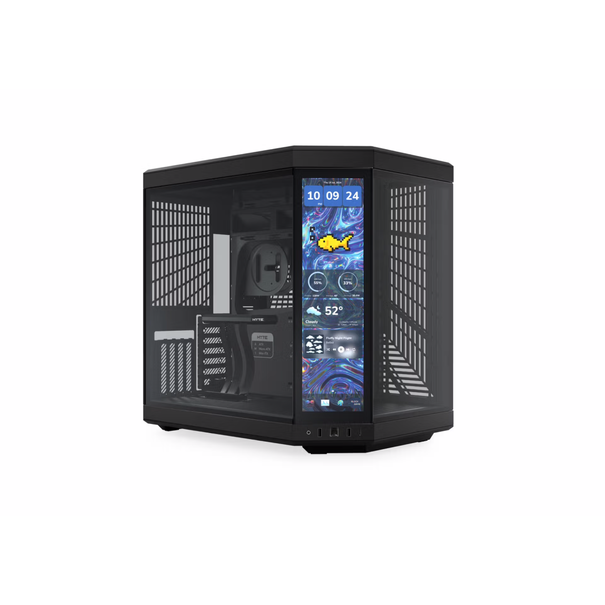 Korpuss HYTE Y70 touch infinite (CS-HYTE-Y70TTI-BB)