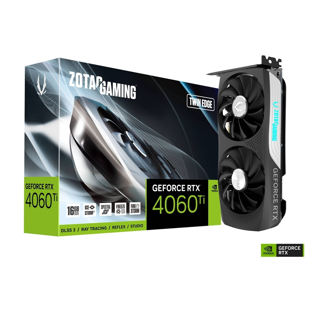 Videokarte ZOTAC GAMING GeForce RTX 4060 Ti 16GB Twin Edge GDDR6 (ZT-D40620E-10M) - foto 4