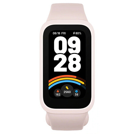 Viedpulkstenis Xiaomi Smart Band 9 Active Pink (BHR9917GL) - foto 3