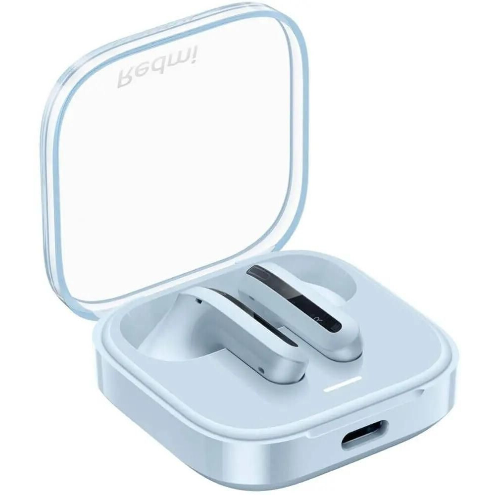 Austiņas Xiaomi Redmi Buds 6 Active, Transparent blue (BHR8394GL) - foto 4