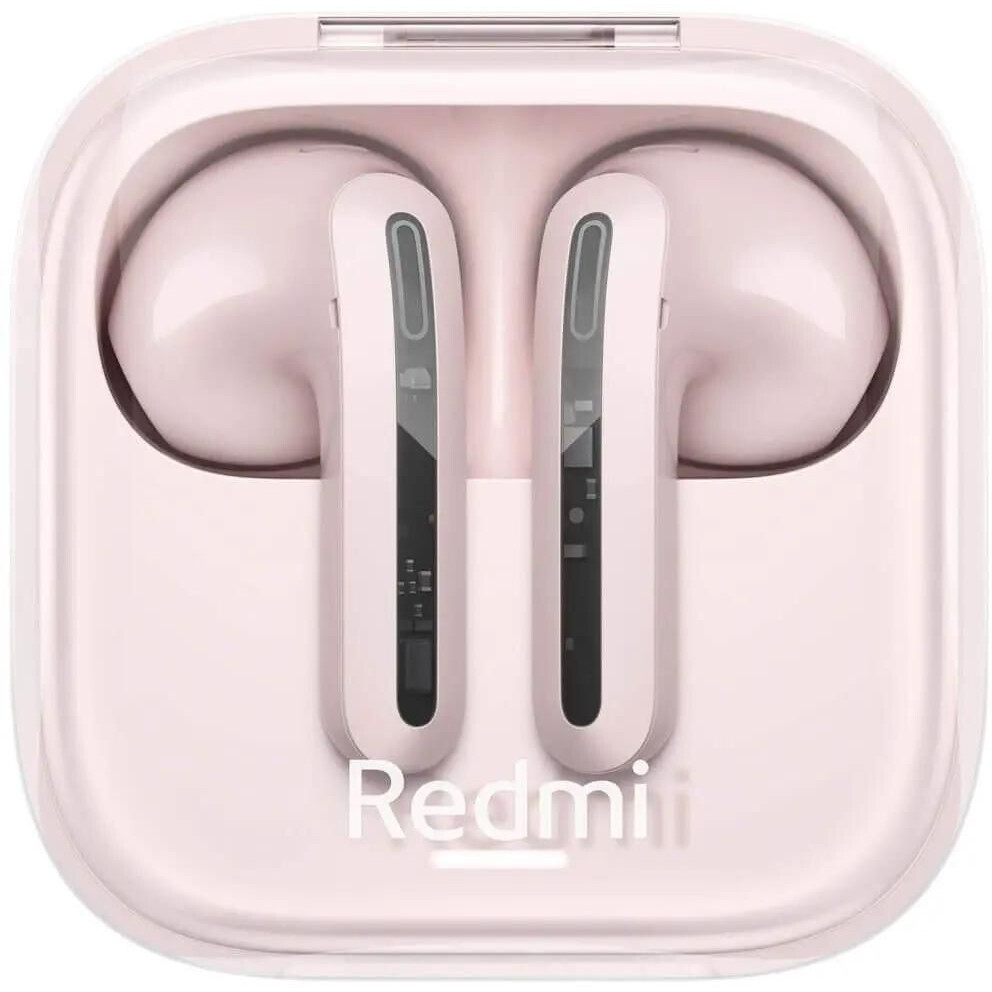 Austiņas Xiaomi Redmi Buds 6 Active, Transparent powder (BHR8395GL) - foto 5