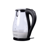 Tējkanna Camry CR 1251 Glass, Black (CR 1251w)
