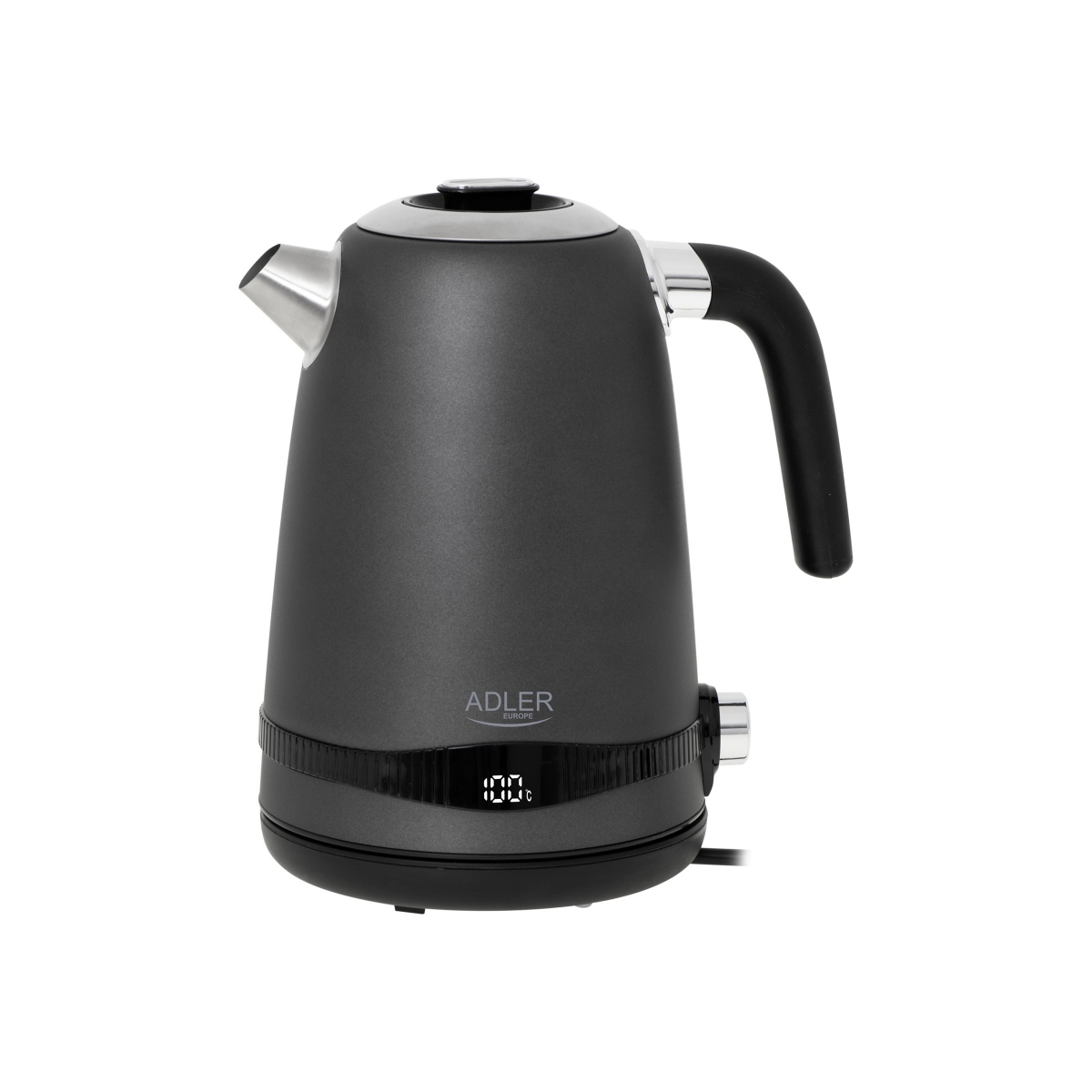 Tējkanna Adler AD 1295g SS Grey